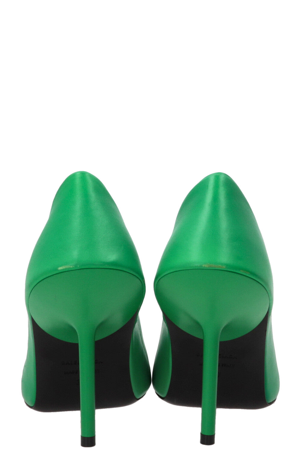 Escarpins Essex BALENCIAGA en cuir vert