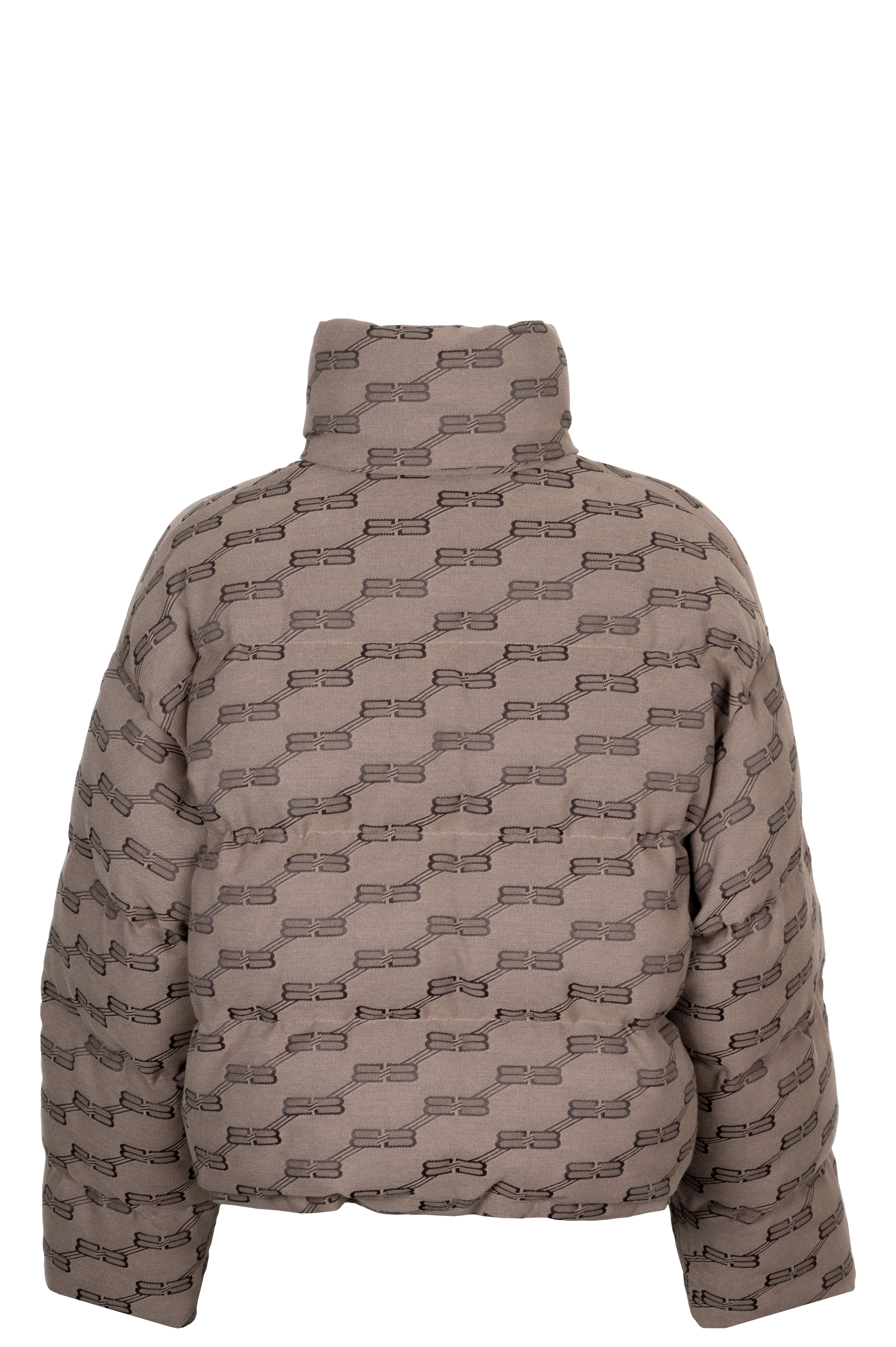 BALENCIAGA Logo Jacket Down Brown – REAWAKE