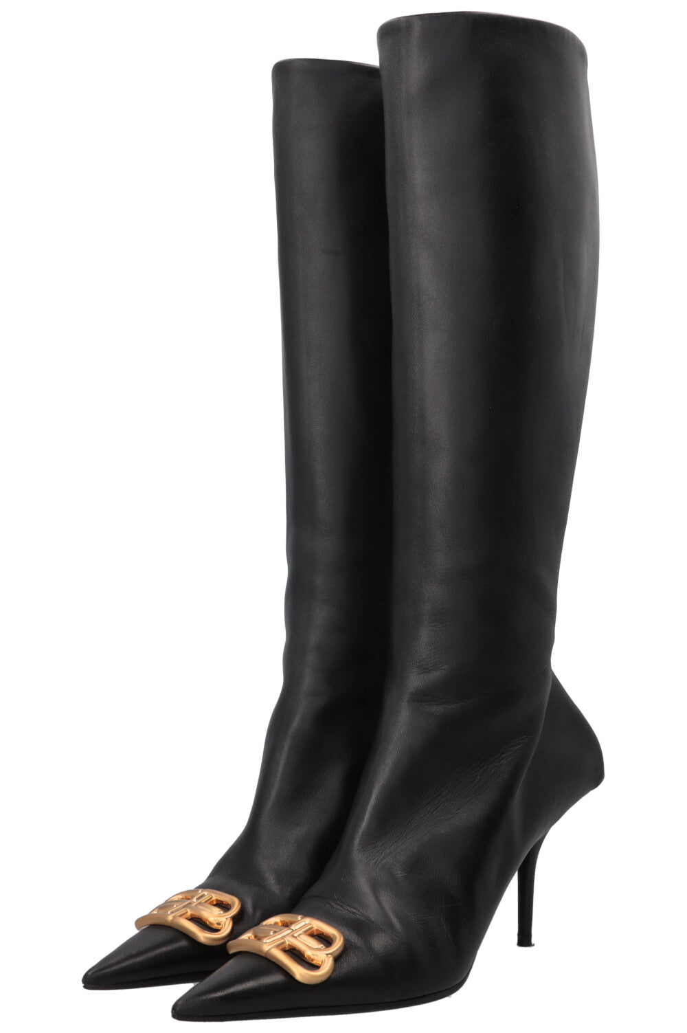 BALENCIAGA Knife BB Boots Black