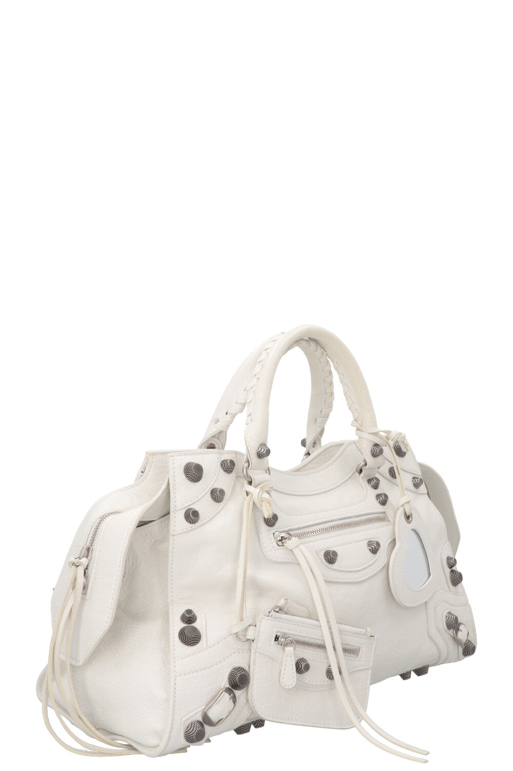 BALENCIAGA Le City Medium Bag Arena White