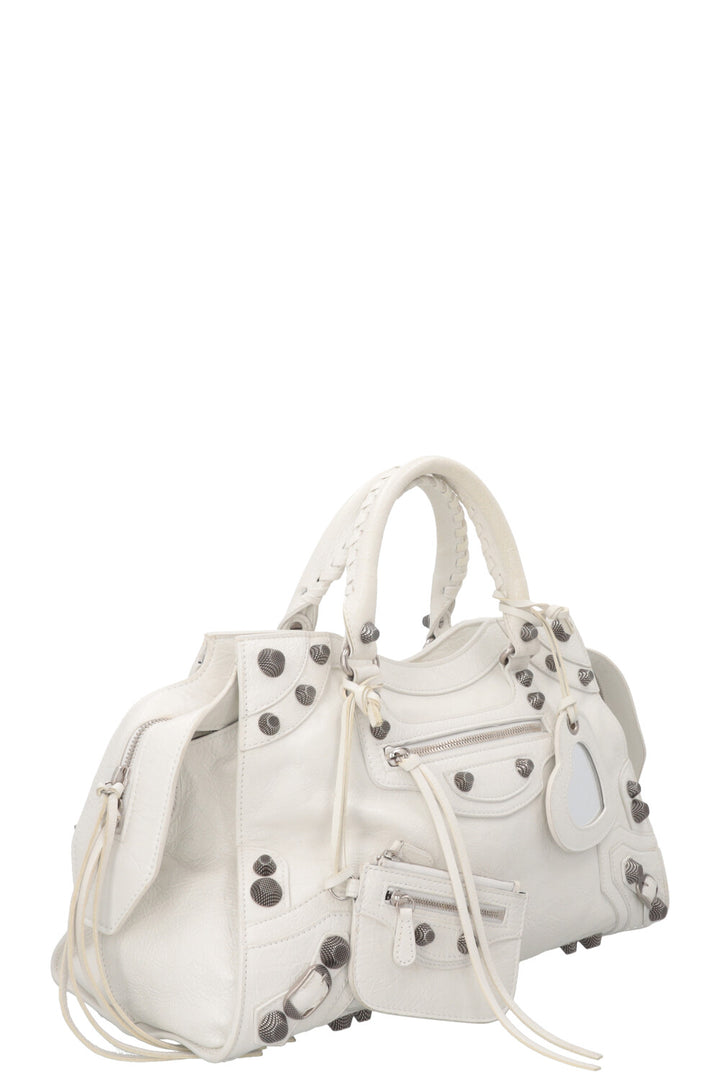 BALENCIAGA Le City Medium Bag Arena White