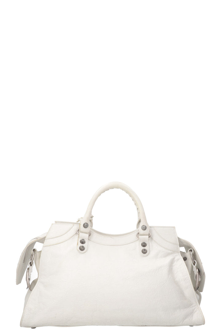BALENCIAGA Le City Medium Bag Arena White
