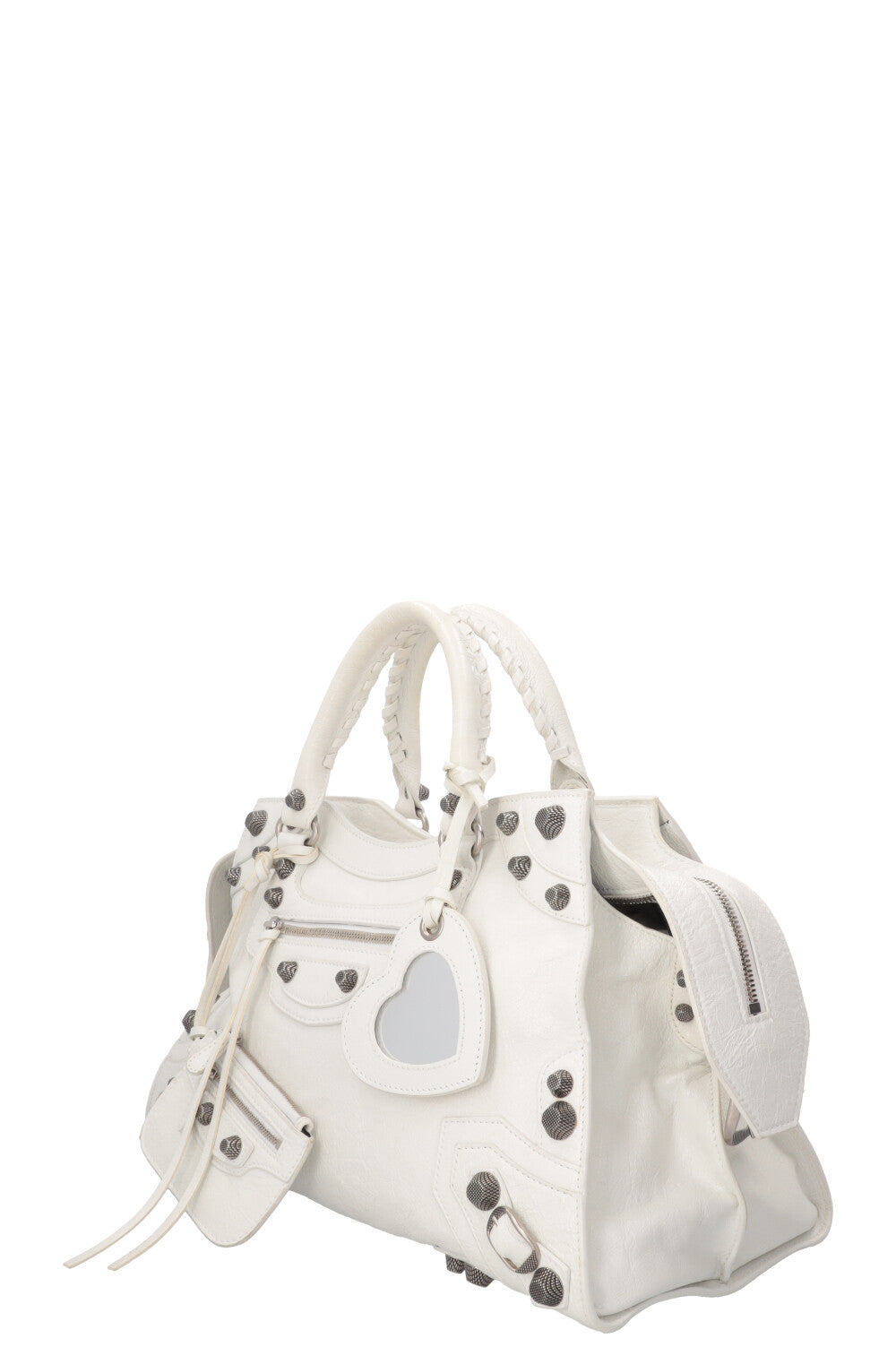 BALENCIAGA Le City Medium Bag Arena White