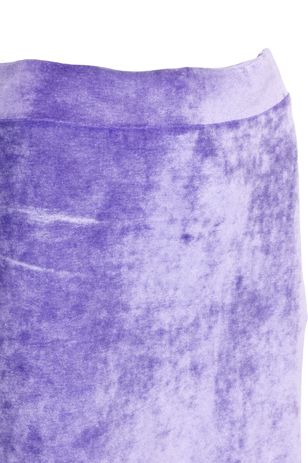 BALENCIAGA Maxi Skirt Velvet Purple