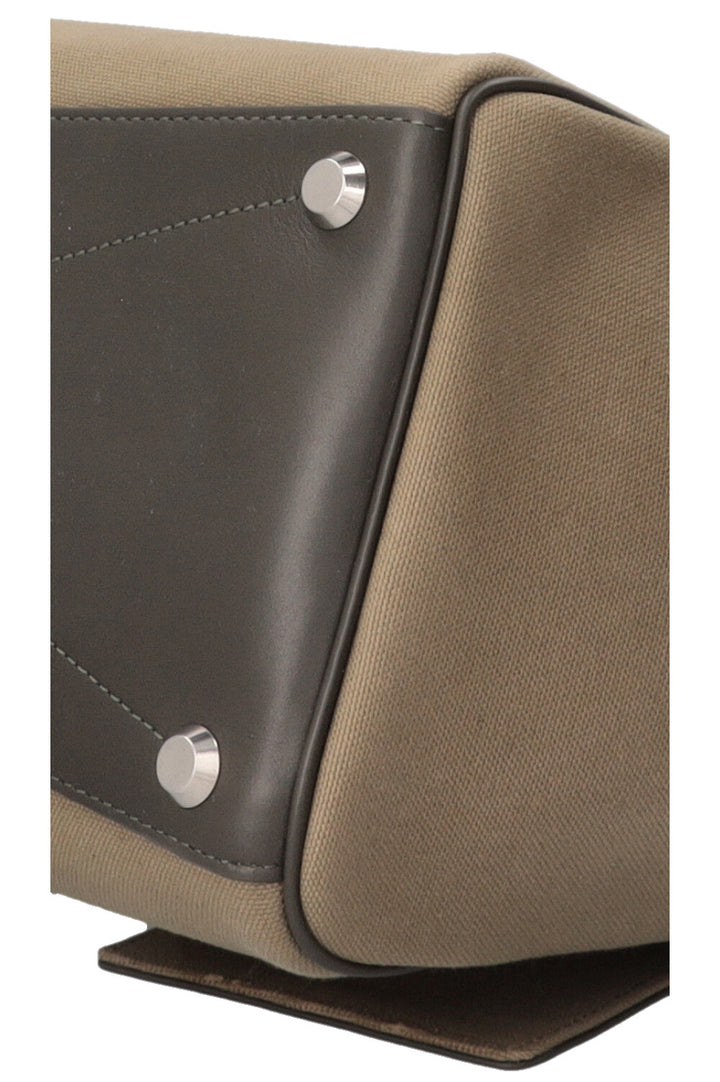 BALENCIAGA Medium Bel Air Carry All Bag Canvas Khaki