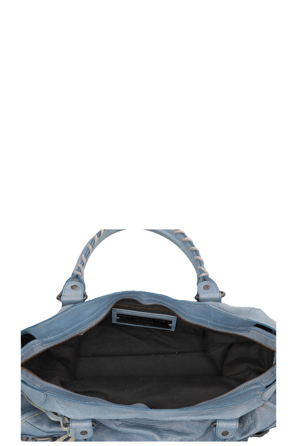 BALENCIAGA Classic City Bag Medium Leather Atlantique