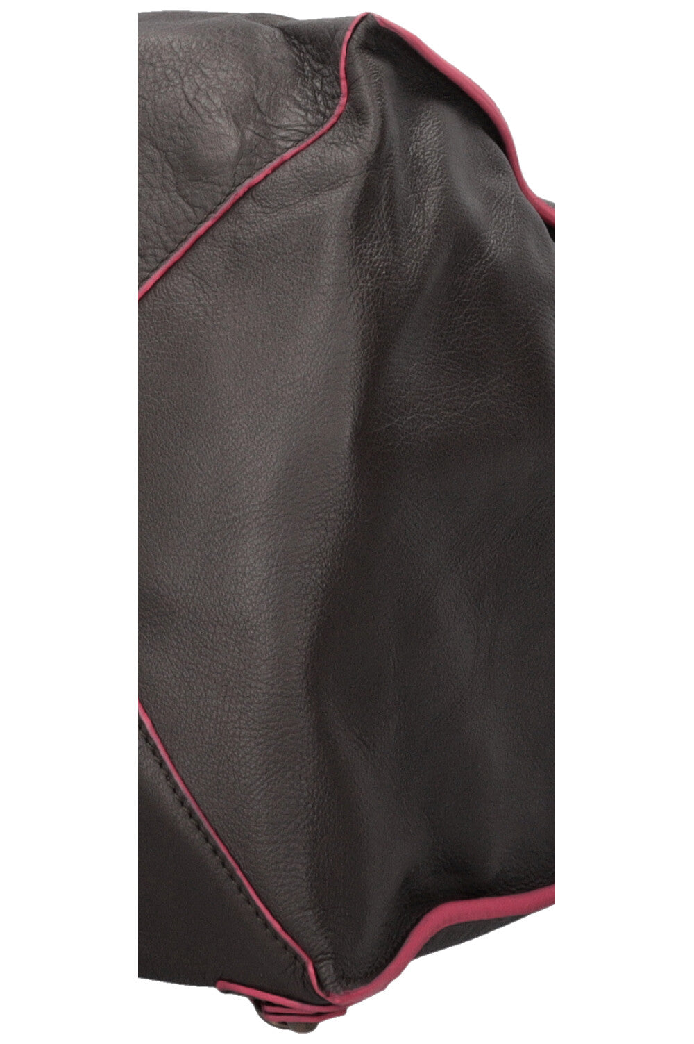 BALENCIAGA Papier Hobo Bag Leather Brown Pink