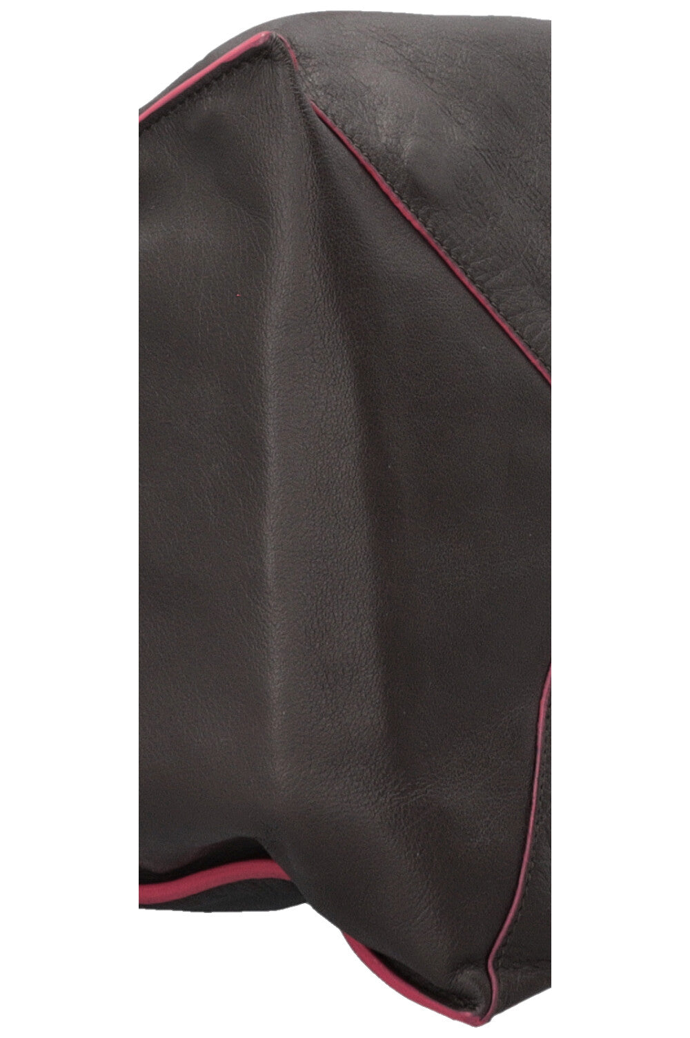 BALENCIAGA Papier Hobo Bag Leather Brown Pink