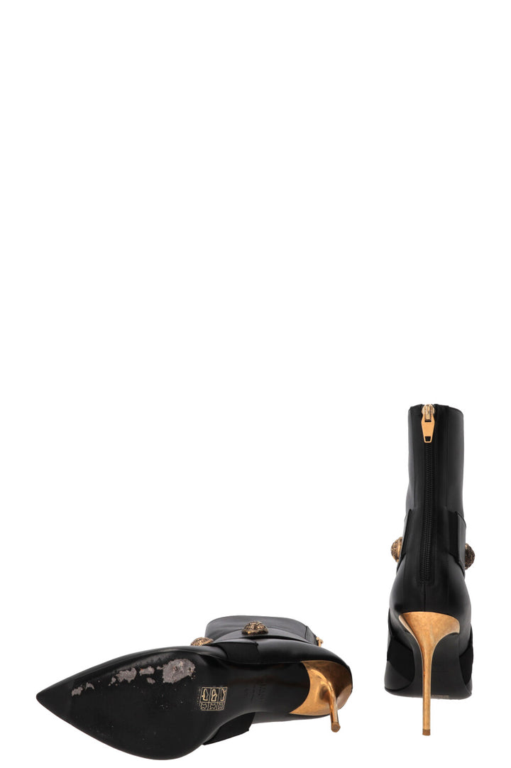 BALMAIN Ankle Boots Leather Black