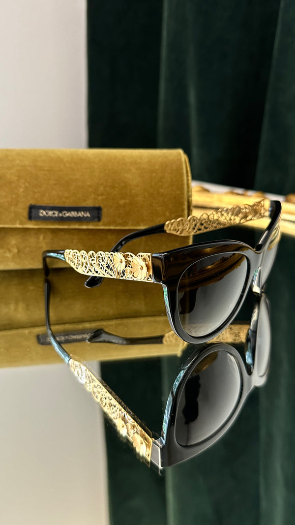 DOLCE&amp;GABBANA DG4211 Metal Sunglasses
