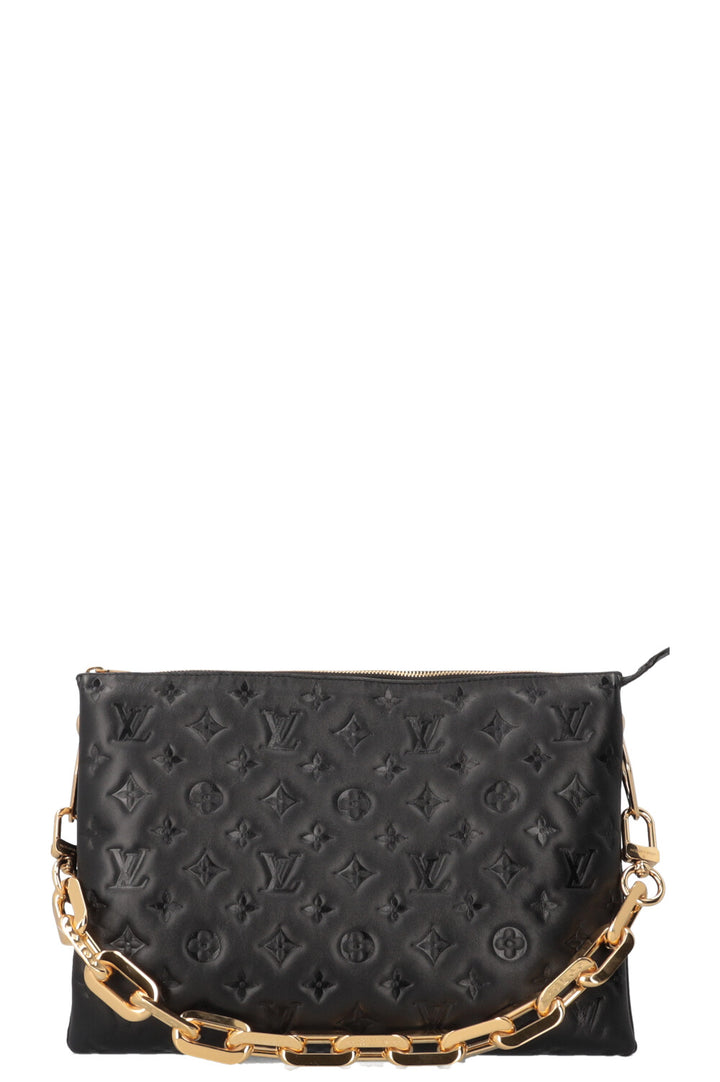 LOUIS VUITTON Coussin MM Bag Black