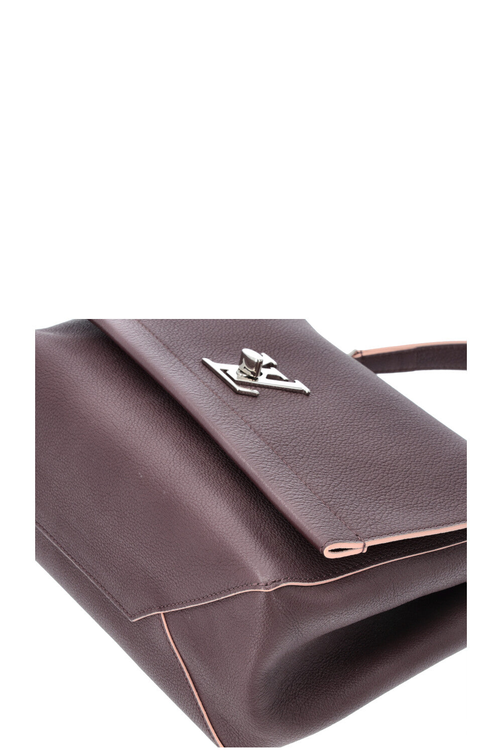 LOUIS VUITTON Lock Me II Handbag MM Prune