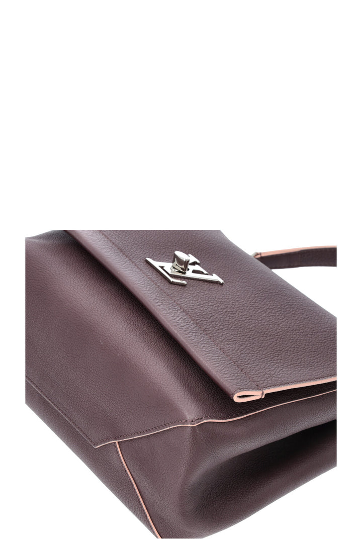 LOUIS VUITTON Lock Me II Handbag MM Prune