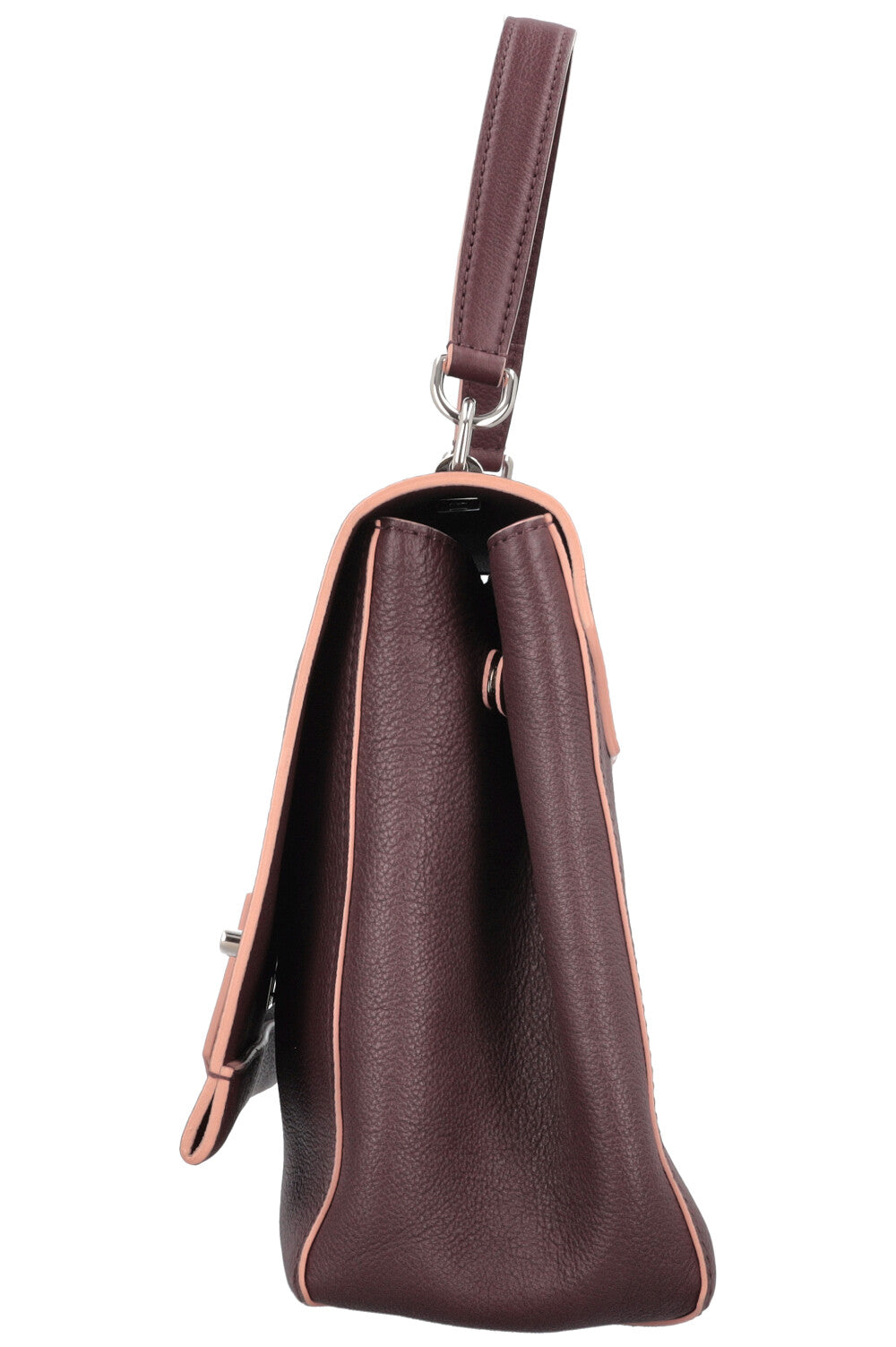 LOUIS VUITTON Lock Me II Handbag MM Prune