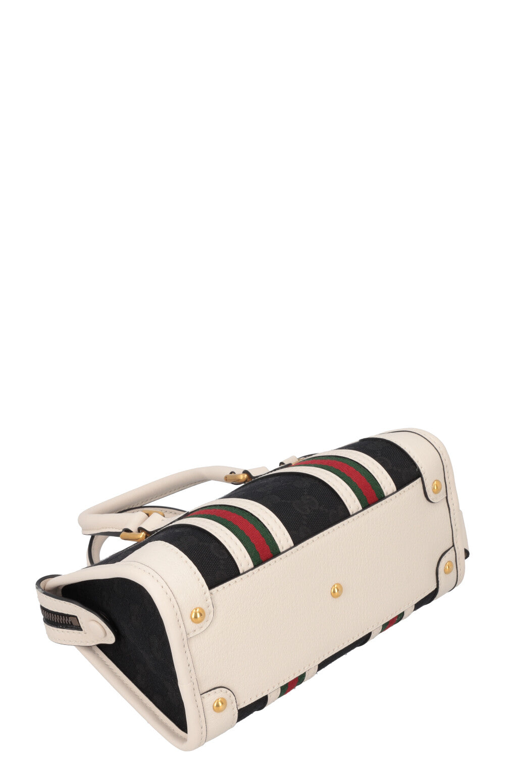 GUCCI Mini Double G Top Handle Bag Supreme Canvas