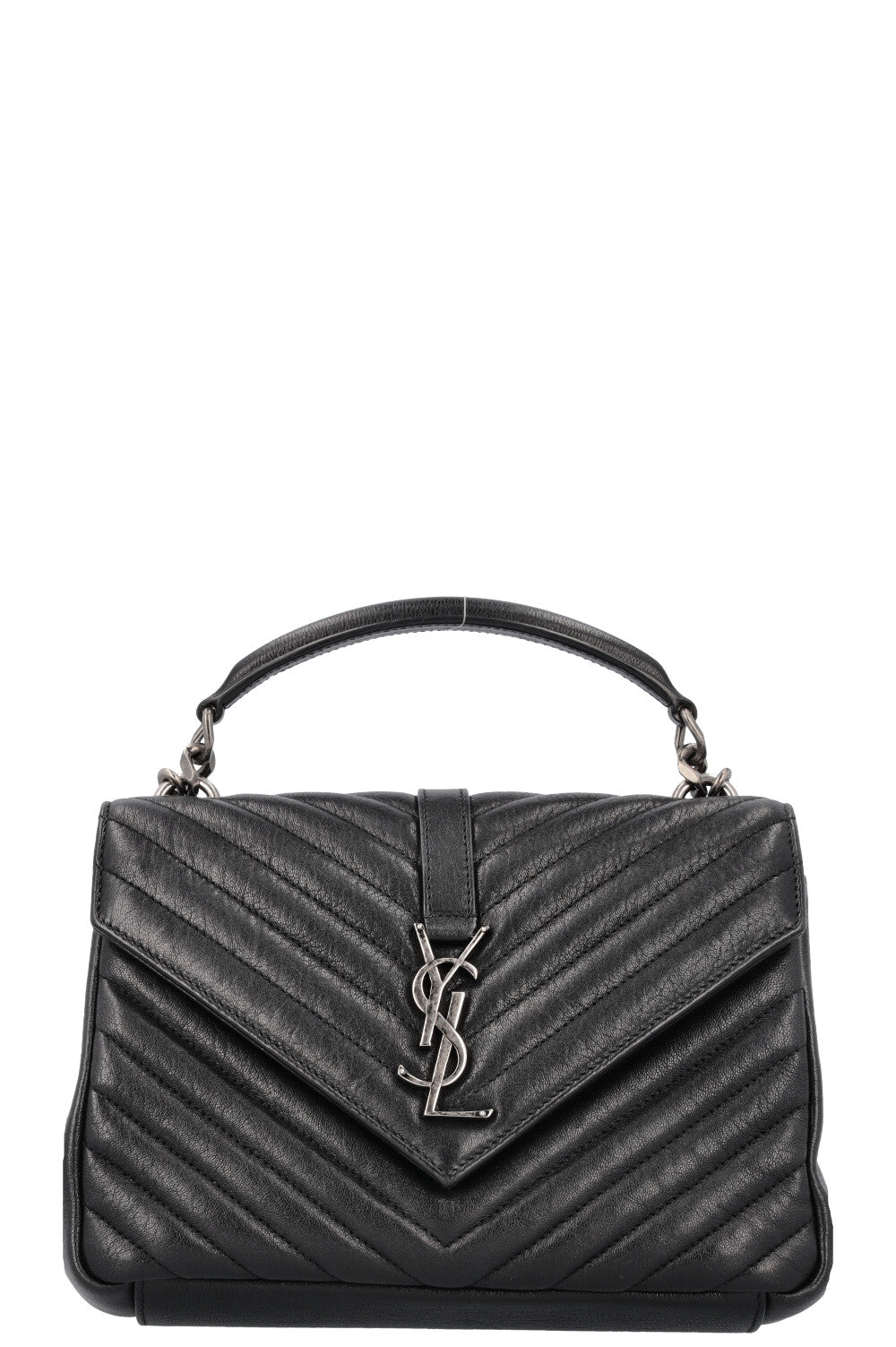 SAINT LAURENT Sac College Moyen Noir