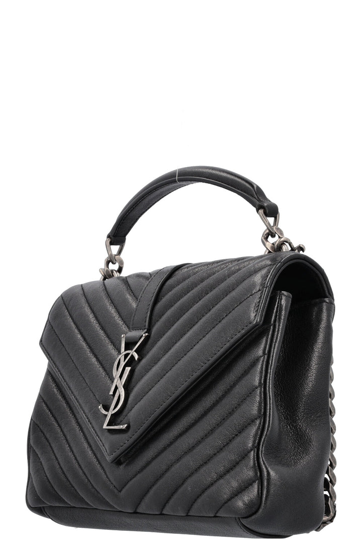 SAINT LAURENT Sac College Moyen Noir