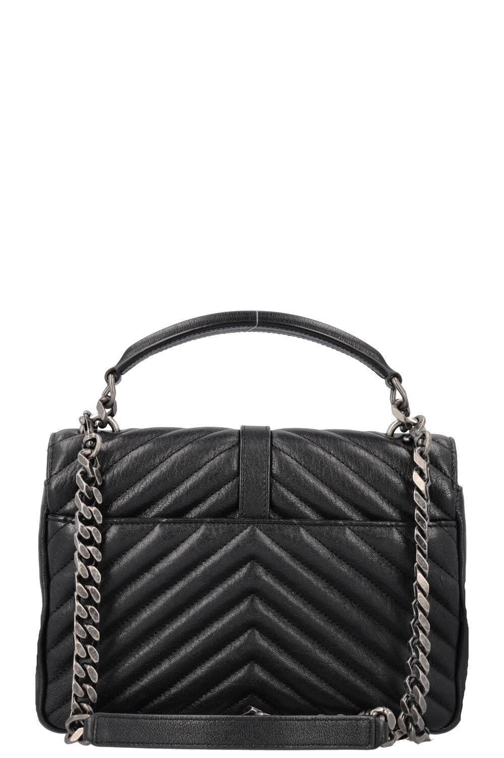 SAINT LAURENT Sac College Moyen Noir