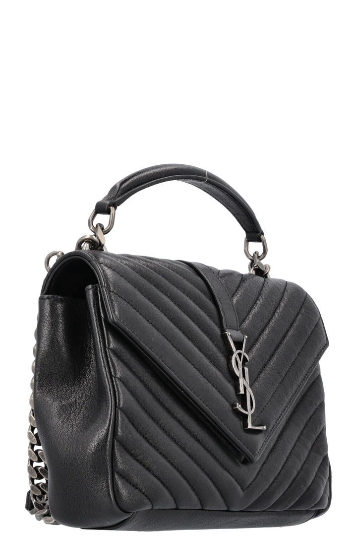 SAINT LAURENT Sac College Moyen Noir