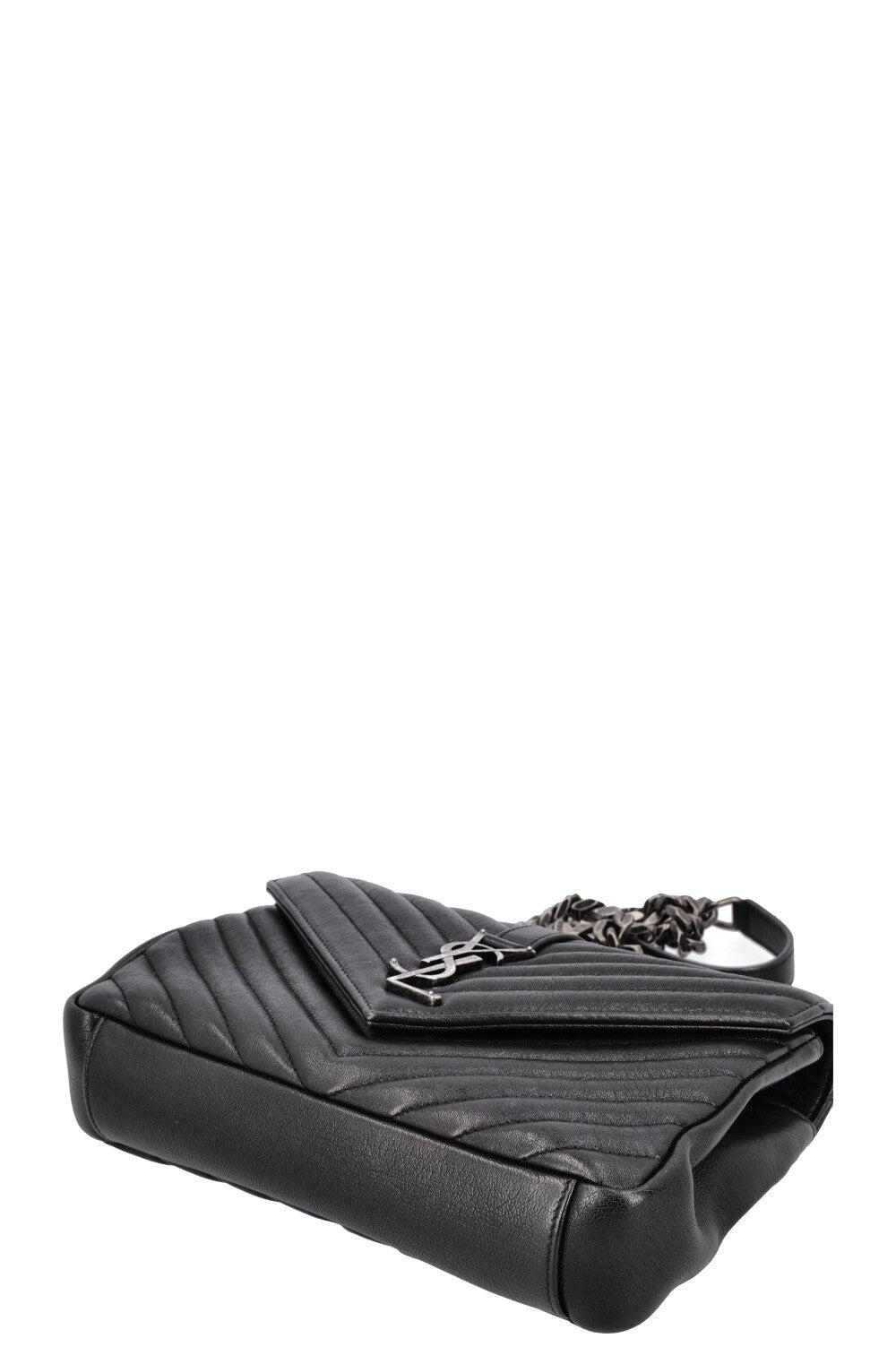 SAINT LAURENT Sac College Moyen Noir