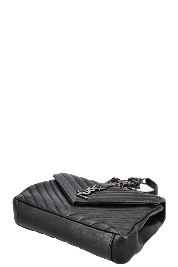 SAINT LAURENT Sac College Moyen Noir