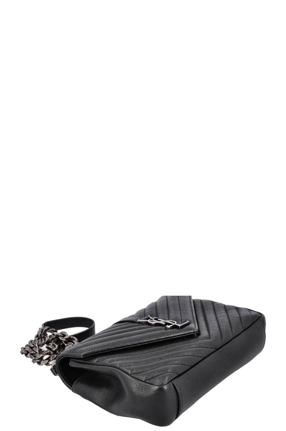 SAINT LAURENT Sac College Moyen Noir
