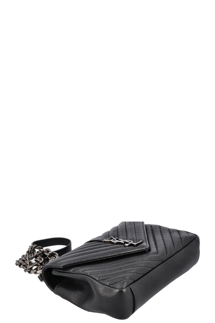 SAINT LAURENT Sac College Moyen Noir