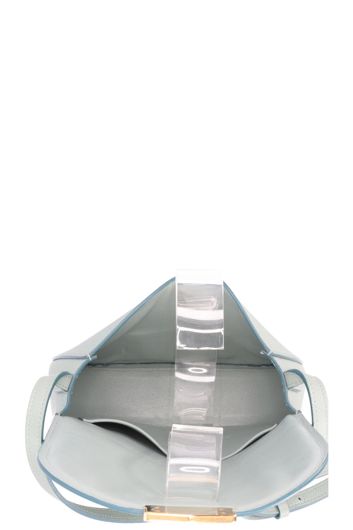 CÉLINE Trotteur Sac Bandoulière Petit Turquoise