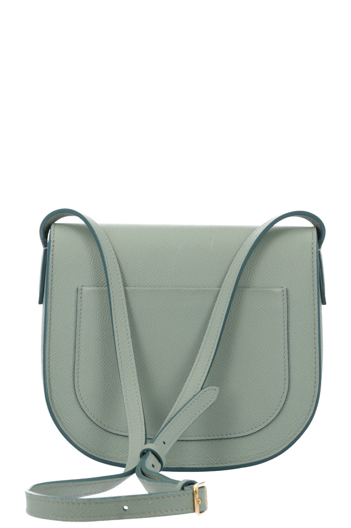 CÉLINE Trotteur Crossbody Bag Small Turqouise