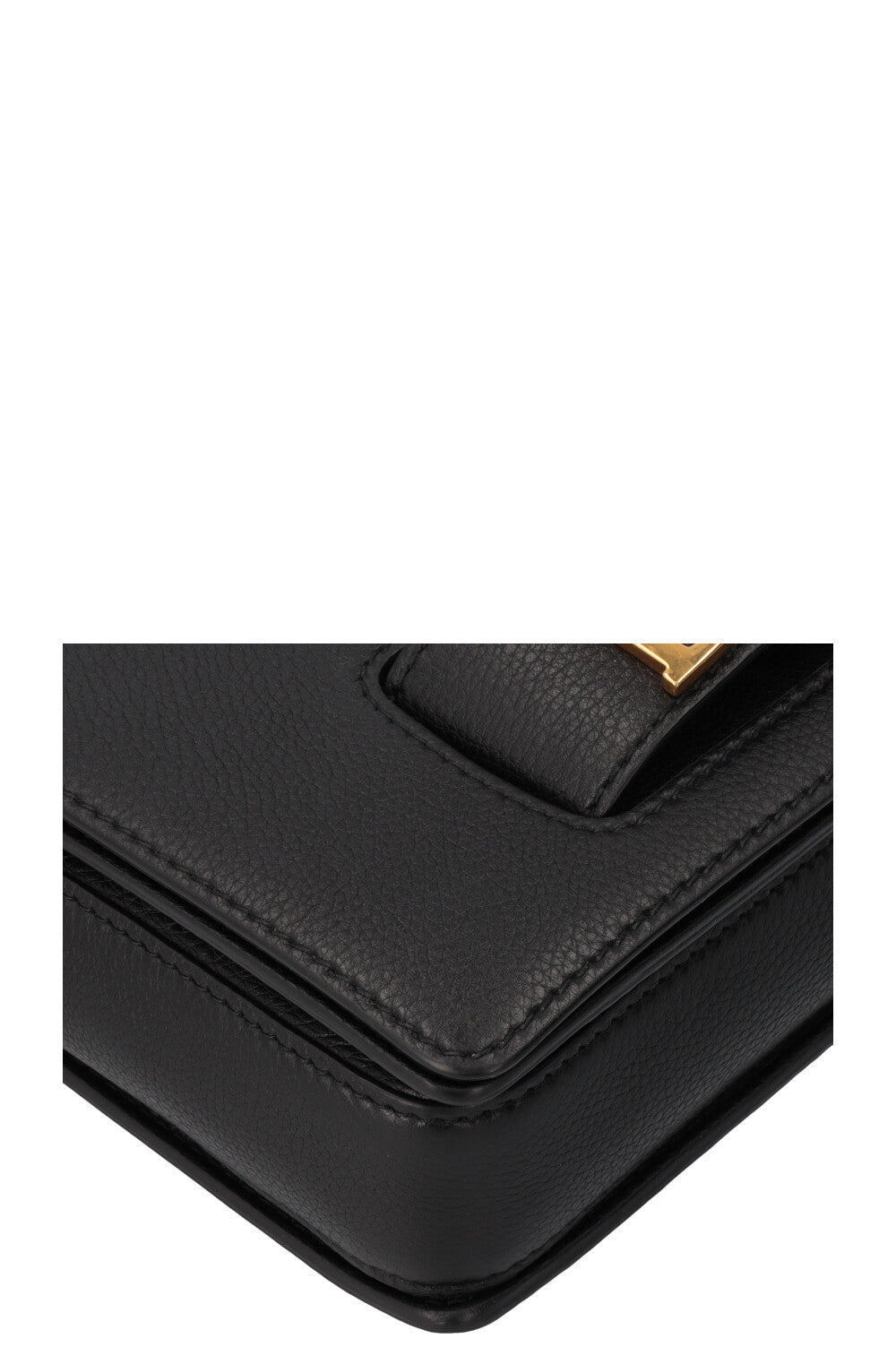 CHRISTIAN DIOR Dio(R)evolution Clutch Bag Leather Black