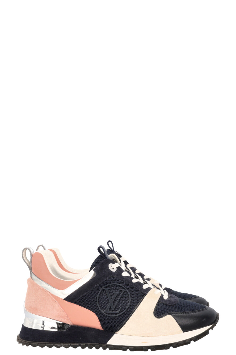 LOUIS VUITTON Run Away Sneakers Navy Pink