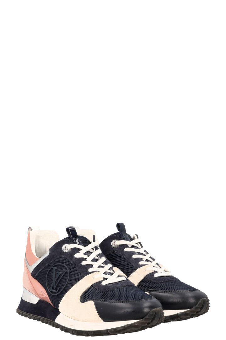 LOUIS VUITTON Run Away Sneakers Navy Pink