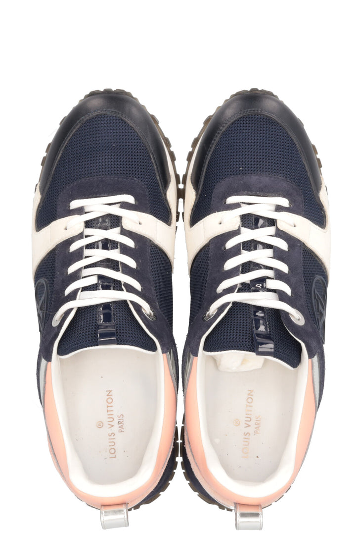 LOUIS VUITTON Run Away Sneakers Navy Pink