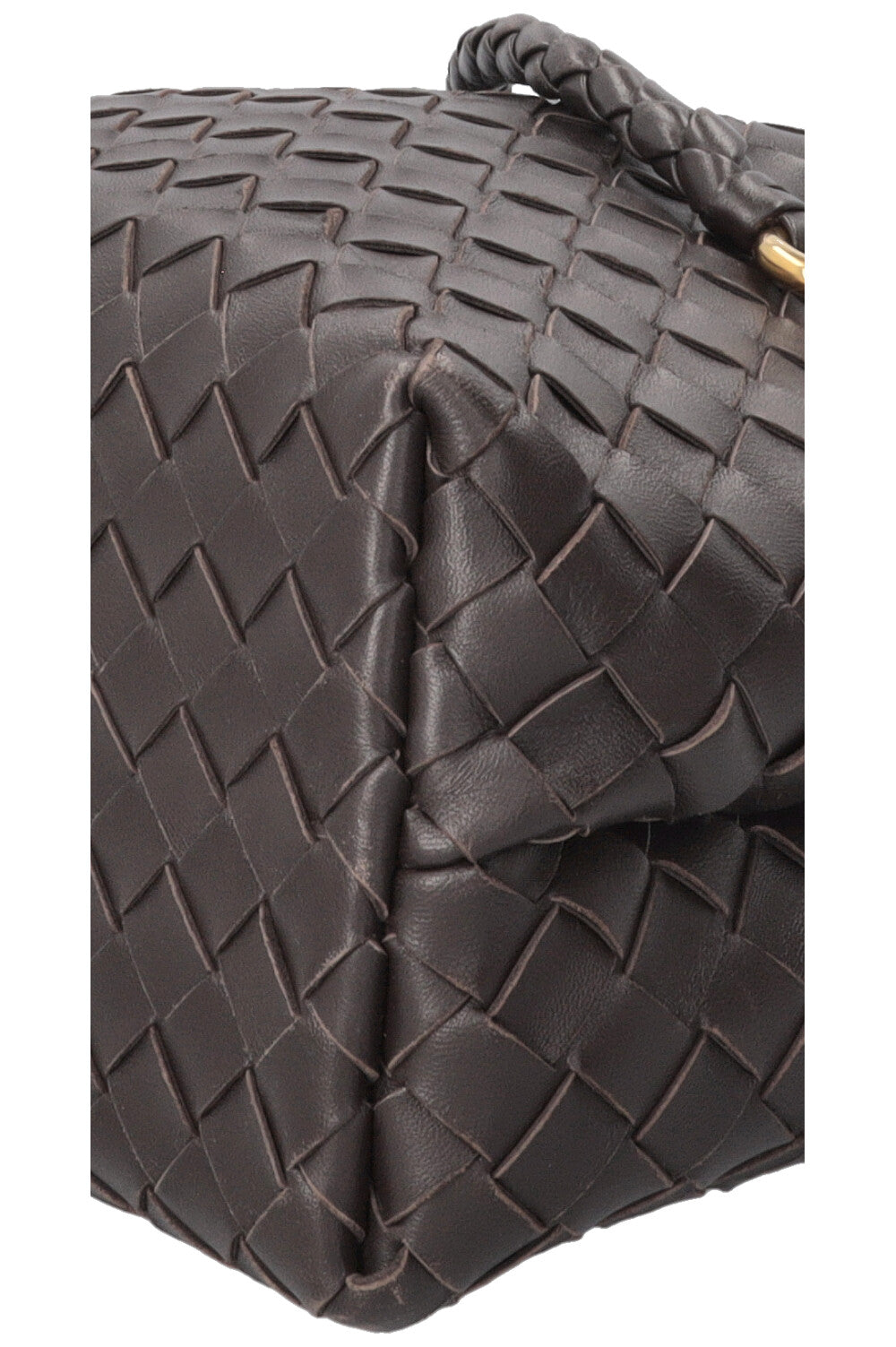 BOTTEGA VENETA Andiamo Medium Tote Bag Dark Fondant