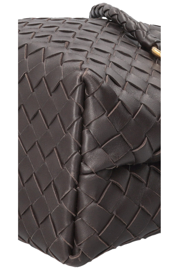 BOTTEGA VENETA Andiamo Medium Tote Bag Dark Fondant