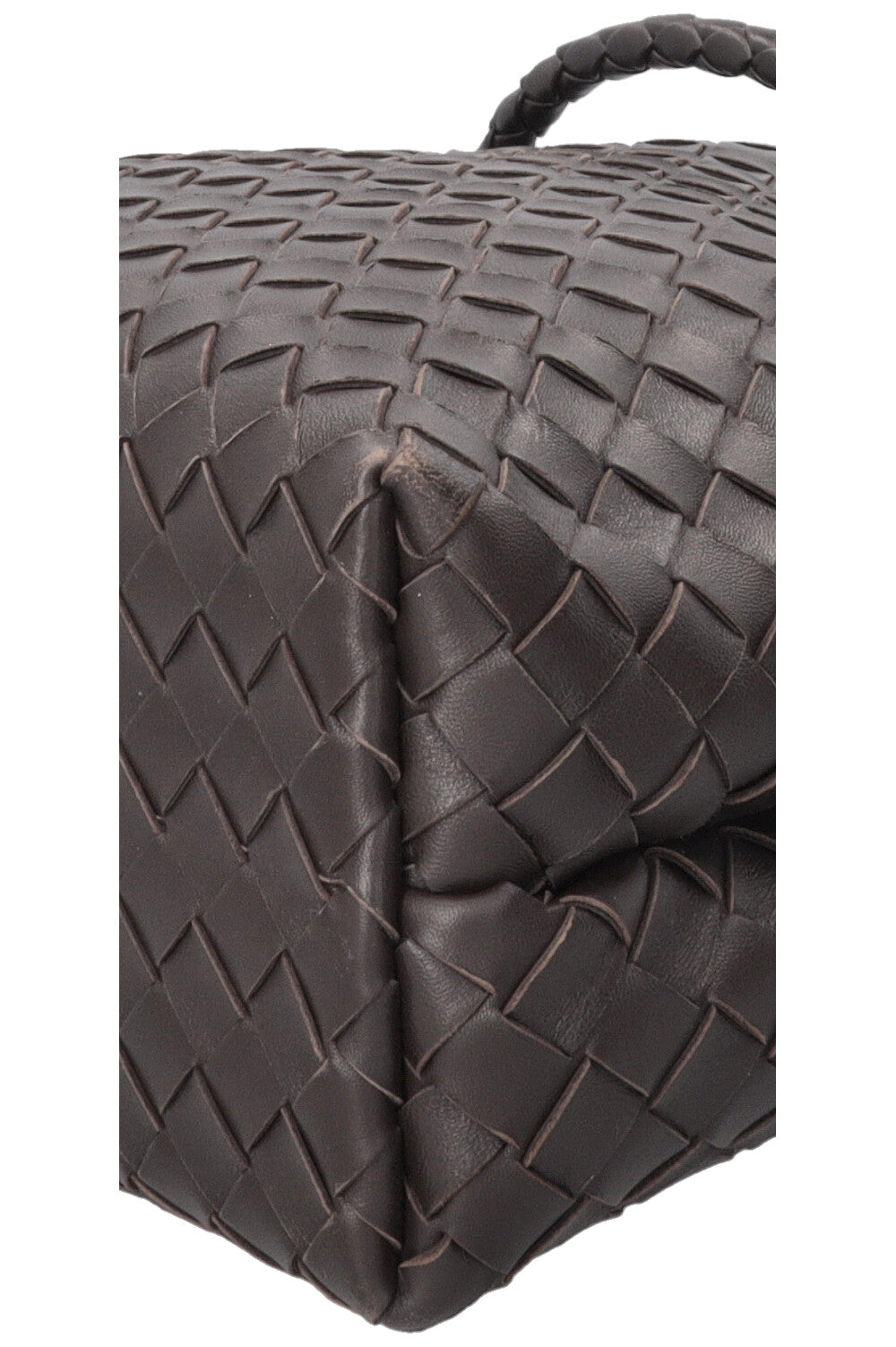 BOTTEGA VENETA Andiamo Medium Tote Bag Dark Fondant