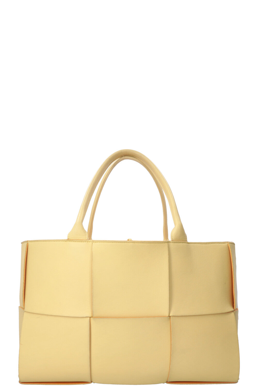 BOTTEGA VENETA Sac cabas Arco moyen jaune