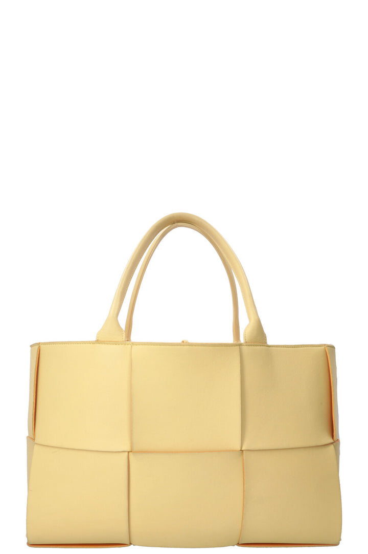 BOTTEGA VENETA Sac cabas Arco moyen jaune