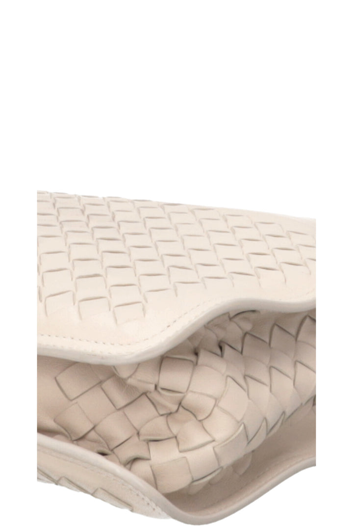 BOTTEGA VENETA Sac Beverly Intrecciato Ivoire