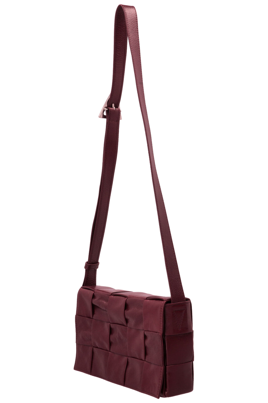 BOTTEGA VENETA Cassette Intrecciato Cuir Nylon Bourgogne