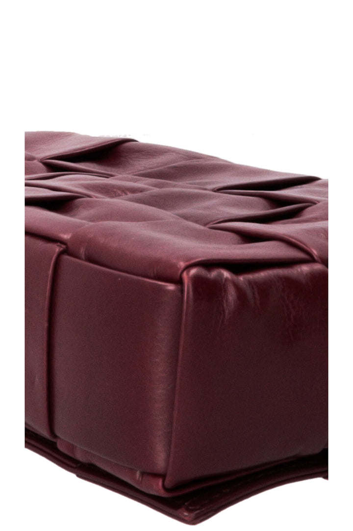 BOTTEGA VENETA Cassette Intrecciato Cuir Nylon Bourgogne