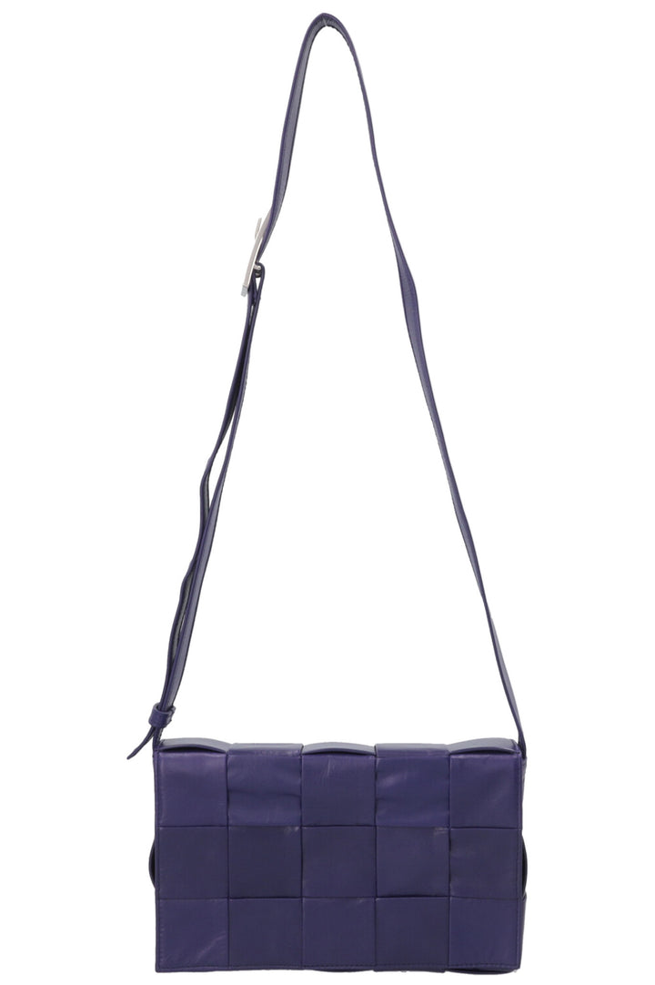 BOTTEGA VENETA Cassette Intrecciato Leather Nylon Purple