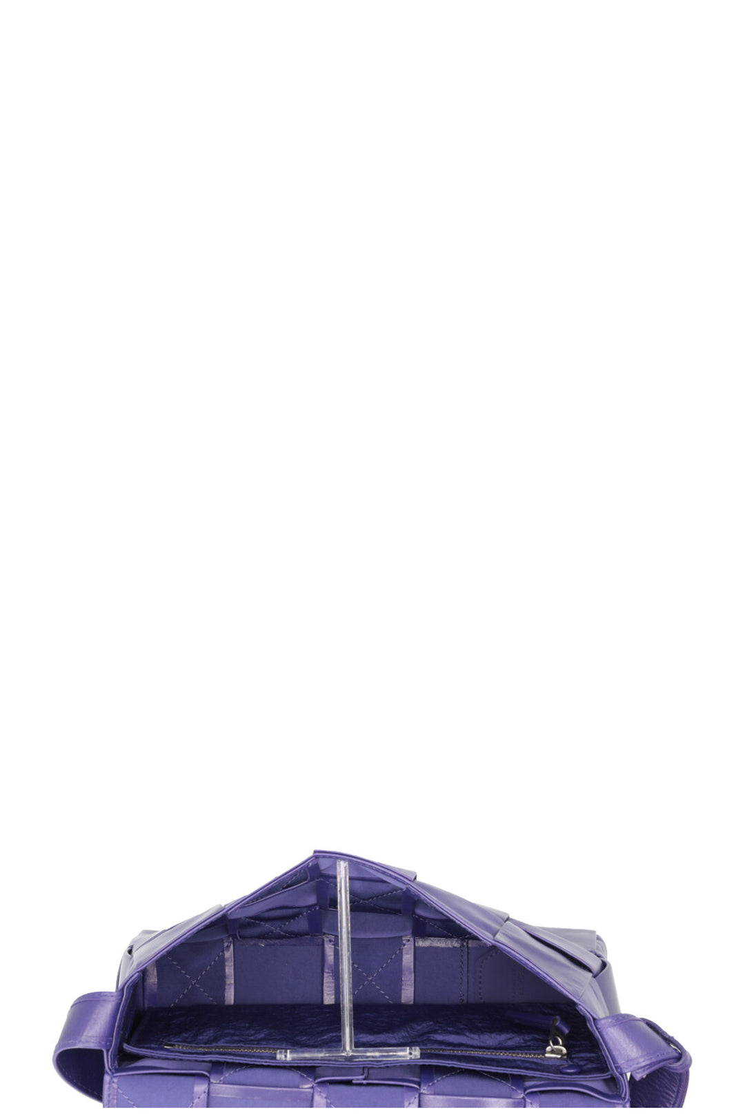 BOTTEGA VENETA Cassette Intrecciato Leather Nylon Purple