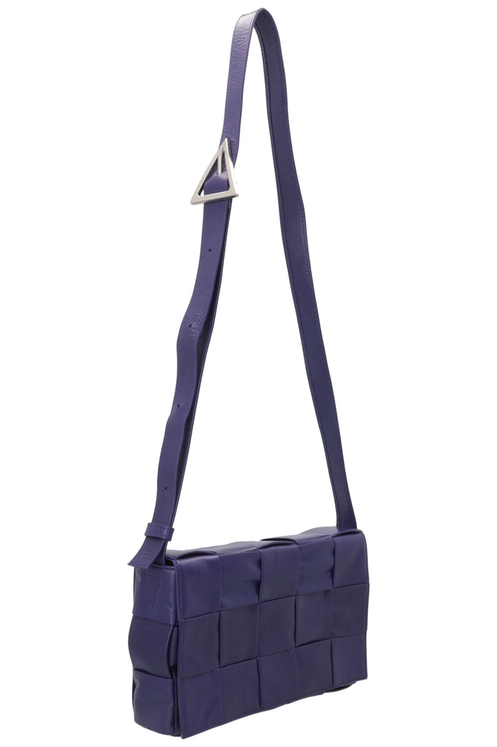 BOTTEGA VENETA Cassette Intrecciato Leather Nylon Purple