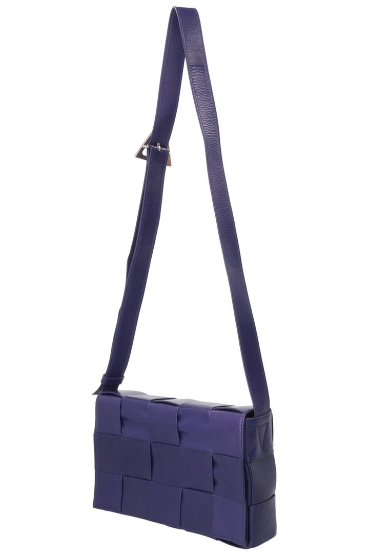 BOTTEGA VENETA Cassette Intrecciato Leather Nylon Purple