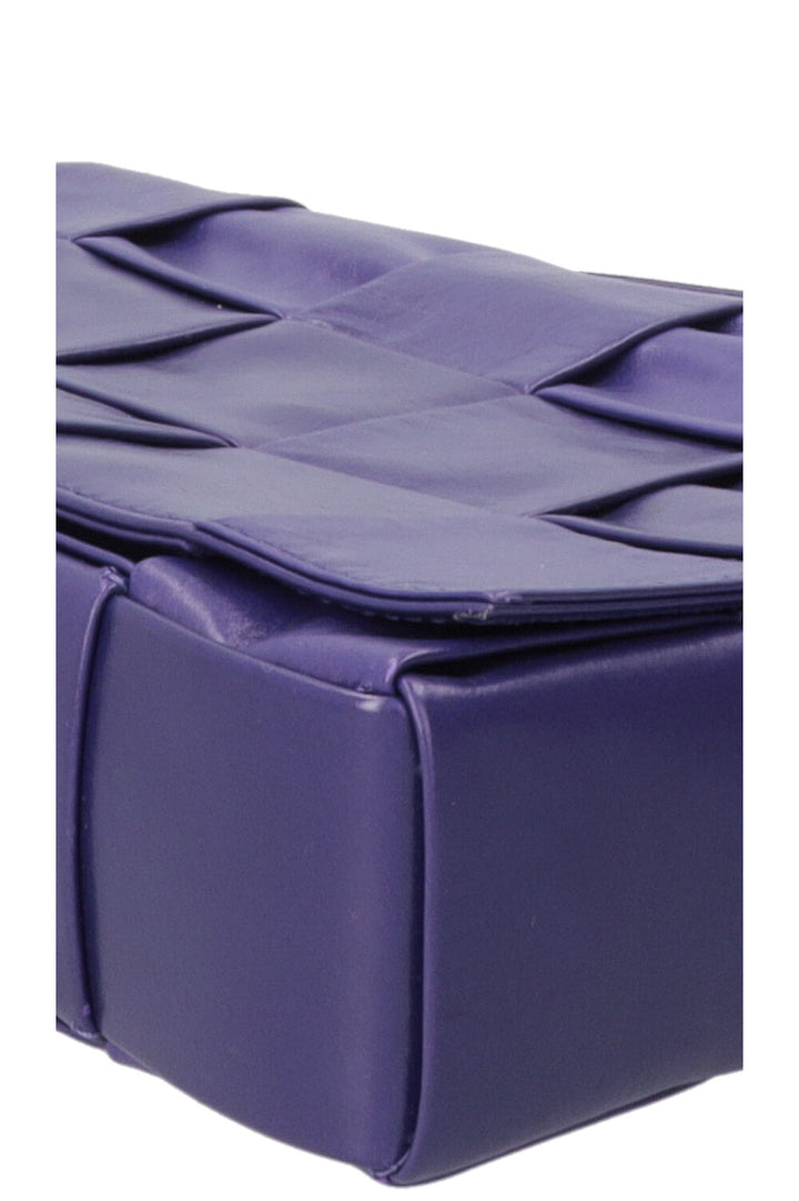 BOTTEGA VENETA Cassette Intrecciato Leather Nylon Purple