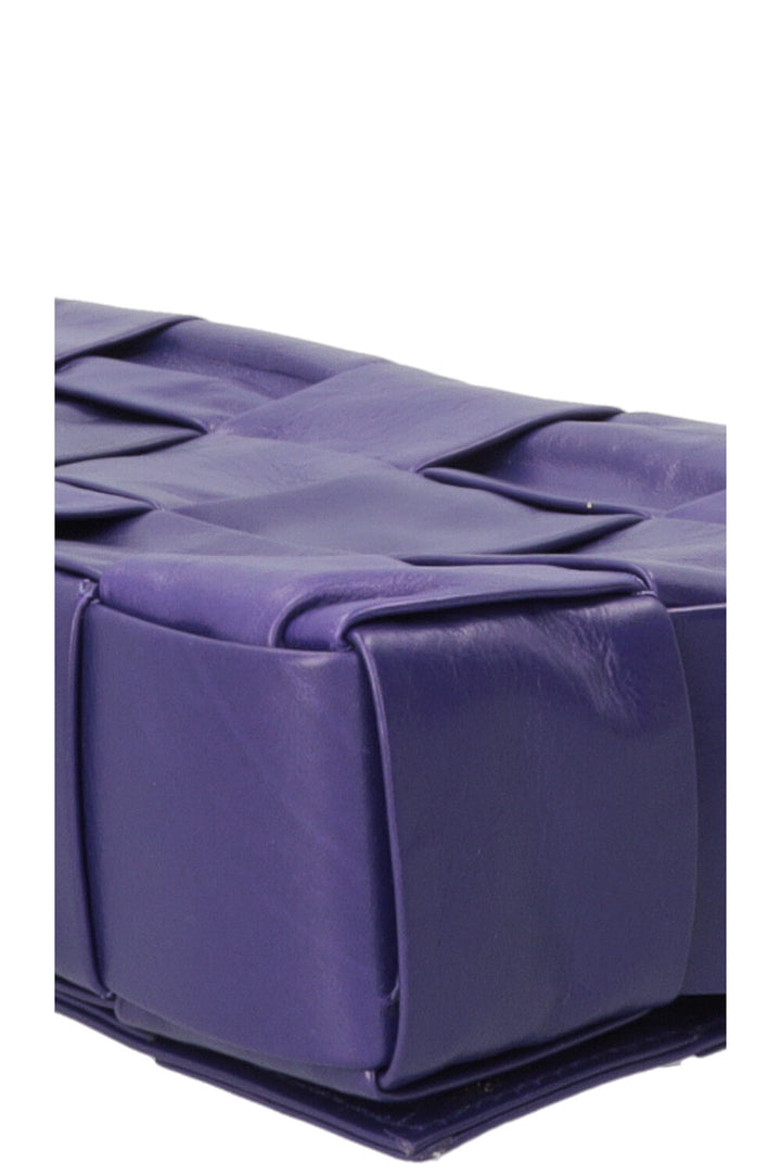 BOTTEGA VENETA Cassette Intrecciato Leather Nylon Purple
