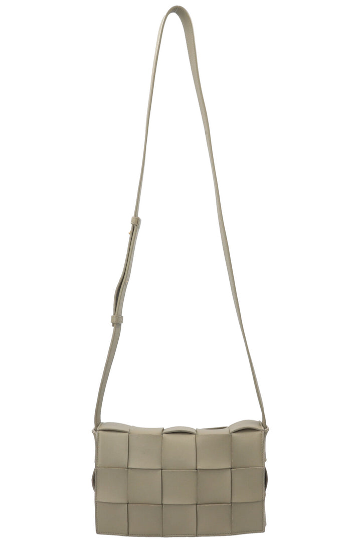 BOTTEGA VENETA Cassette Intrecciato Cuir Vert Sauge
