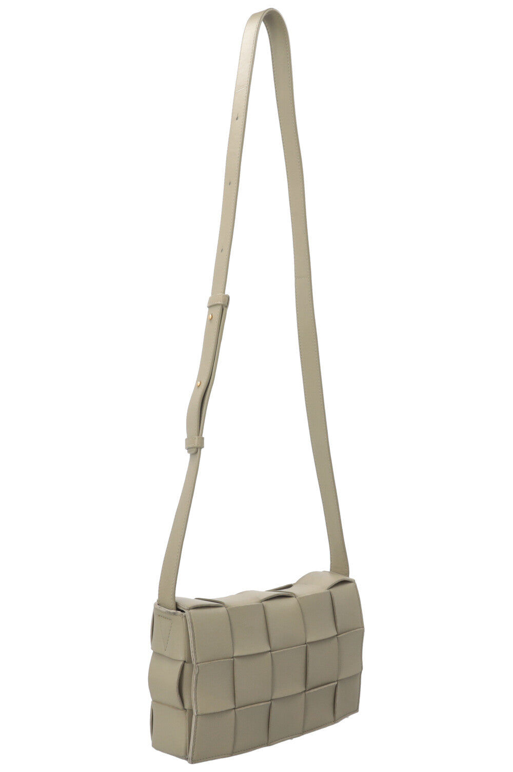 BOTTEGA VENETA Cassette Intrecciato Cuir Vert Sauge
