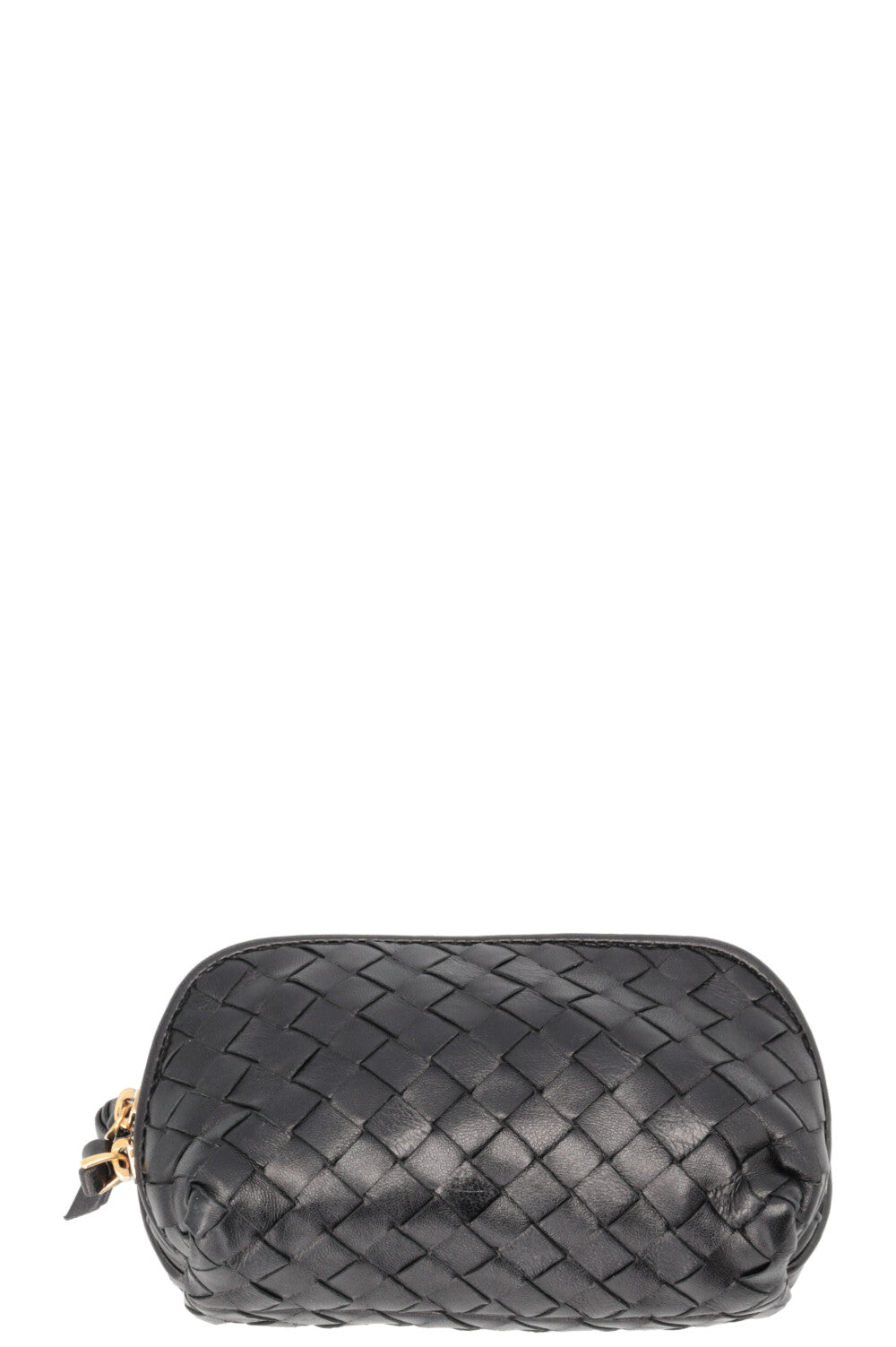 BOTTEGA VENETA Intrecciato Beauty Case Mini Black